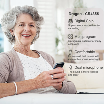 🔥 ON SALE: Buy 1 New SOROYA Dragon-CF430S BLUETOOTH Recharge Hearing Aid And Get The Second Ear FREE! Plus Get a FREE Portable Charging Case!