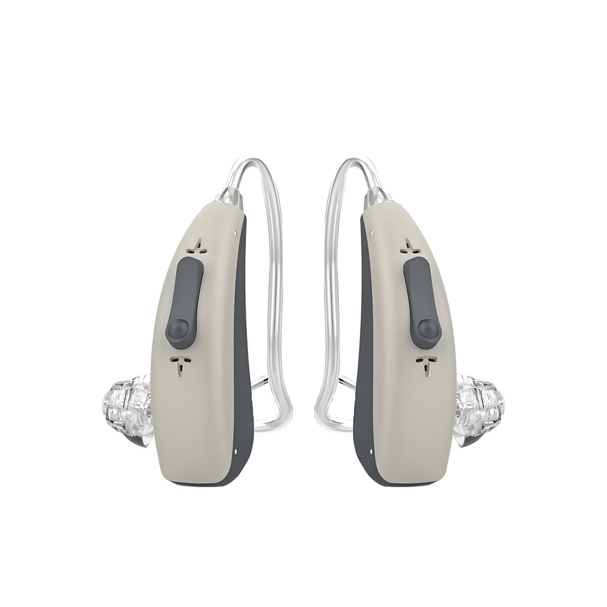 Soroya Revolutionary New OTC Bluetooth APP Rechargable Digital Open-Fit Hearing Aid Hi-quality Clear Sound Light and Comfortable to Wear for Deaf Elderly