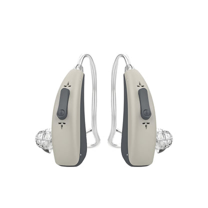 Soroya Revolutionary New OTC Bluetooth APP Rechargable Digital Open-Fit Hearing Aid Hi-quality Clear Sound Light and Comfortable to Wear for Deaf Elderly