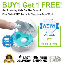 Load image into Gallery viewer, 🔥 ON SALE: Buy 1 New Soroya Angel-CN430S Recharge Hearing Aid And Get The Second Ear FREE! Plus Get 1-Year FREE Protection Plan + 3-Year Battery FREE Protection Plan + FREE Shipping!
